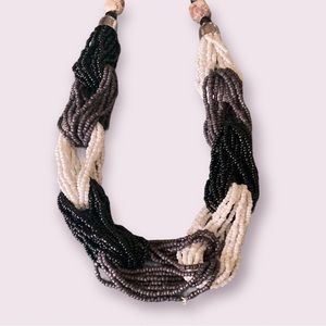 Beaded Statement Necklace